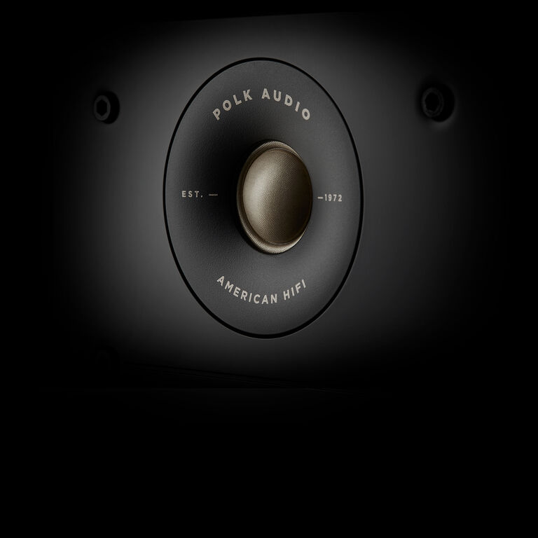 Polk speaker closeup