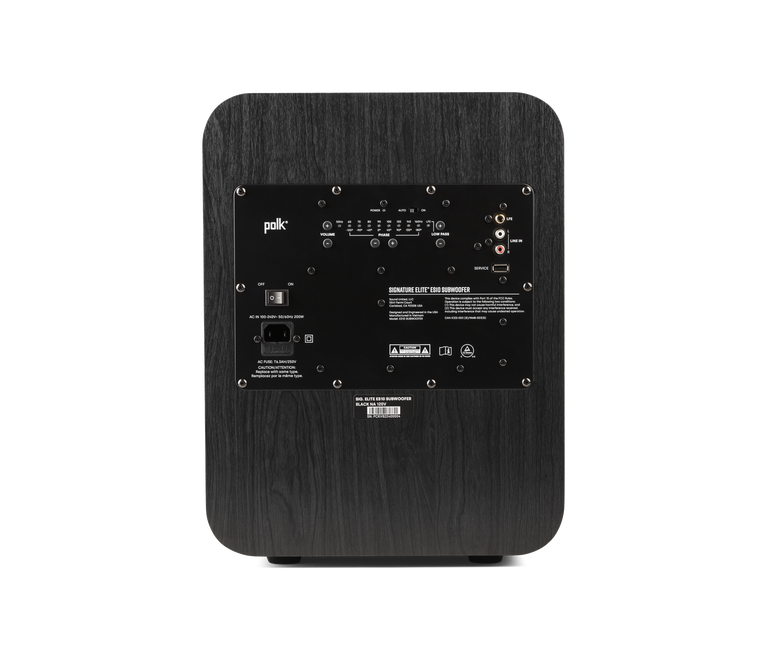 Signature Elite ES10 Subwoofer, Black, dynamic