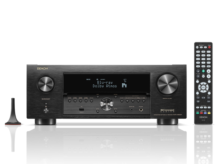 AVR-X4800H, Black, dynamic